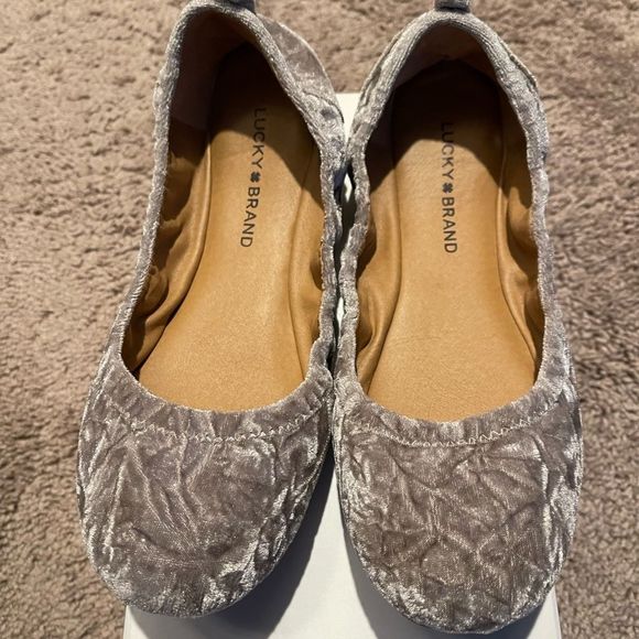Lucky Brand Shoes - Lucky Brand Velvet Flats